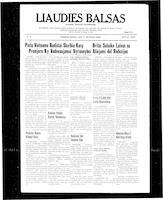 Liaudies Balsas = Peoples voice, April 15, 1966