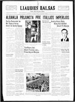 Liaudies Balsas = Peoples voice, April 11, 1939