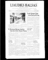 Liaudies Balsas = Peoples voice, September 9, 1960