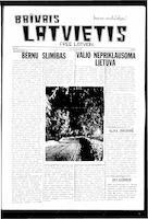 Brivais Latveitis, February 15, 1949