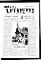 Brivais Latveitis, March 1, 1949