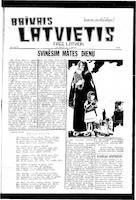 Brivais Latveitis, April 15, 1949