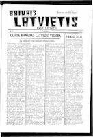 Brivais Latveitis, October 1, 1948