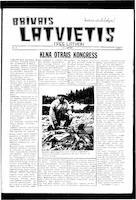 Brivais Latveitis, January 15, 1949