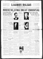 Liaudies Balsas = Peoples voice, February 3, 1939