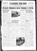 Liaudies Balsas = Peoples voice, April 4, 1939