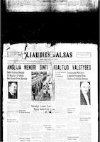 Liaudies Balsas = Peoples voice, June 1, 1939