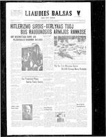 Liaudies Balsas = Peoples voice, April 20, 1945