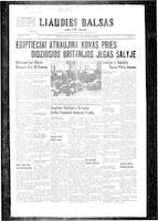 Liaudies Balsas = Peoples voice, March 8, 1946