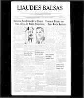 Liaudies Balsas = Peoples voice, October 5, 1956