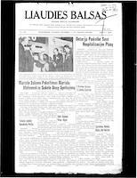 Liaudies Balsas = Peoples voice, November 1, 1957
