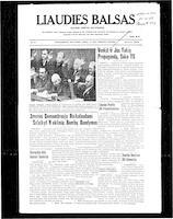 Liaudies Balsas = Peoples voice, April 11, 1958