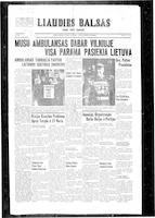 Liaudies Balsas = Peoples voice, October 5, 1945
