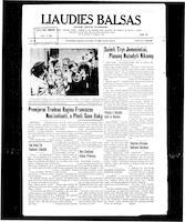 Liaudies Balsas = Peoples voice, November 15, 1968