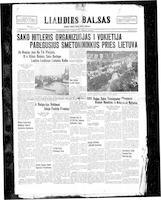 Liaudies Balsas = Peoples voice, March 7, 1941