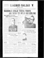 Liaudies Balsas = Peoples voice, January 26, 1945