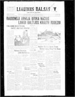 Liaudies Balsas = Peoples voice, March 3, 1944