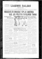 Liaudies Balsas = Peoples voice, September 20, 1946