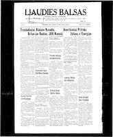 Liaudies Balsas = Peoples voice, March 13, 1970