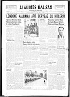 Liaudies Balsas = Peoples voice, July 18, 1939