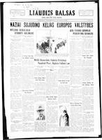 Liaudies Balsas = Peoples voice, February 24, 1938