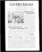 Liaudies Balsas = Peoples voice, October 28, 1960