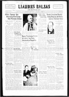 Liaudies Balsas = Peoples voice, October 25, 1938
