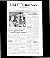 Liaudies Balsas = Peoples voice, September 7, 1956
