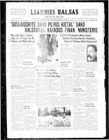 Liaudies Balsas = Peoples voice, April 2, 1940