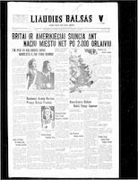 Liaudies Balsas = Peoples voice, February 25, 1944