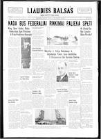 Liaudies Balsas = Peoples voice, August 11, 1939