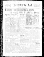 Liaudies Balsas = Peoples voice, July 26, 1940