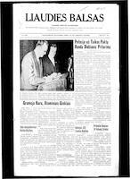 Liaudies Balsas = Peoples voice, April 20, 1951