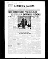 Liaudies Balsas = Peoples voice, October 3, 1947