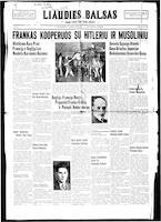 Liaudies Balsas = Peoples voice, February 24, 1939