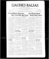 Liaudies Balsas = Peoples voice, August 11, 1967