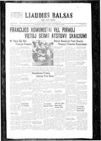 Liaudies Balsas = Peoples voice, November 15, 1946