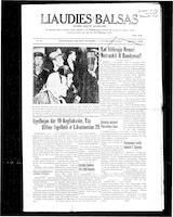 Liaudies Balsas = Peoples voice, November 7, 1958