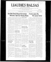 Liaudies Balsas = Peoples voice, August 25, 1967