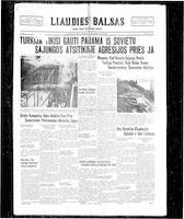 Liaudies Balsas = Peoples voice, March 28, 1941