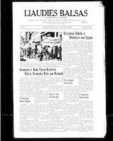 Liaudies Balsas = Peoples voice, October 6, 1961