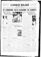 Liaudies Balsas = Peoples voice, June 6, 1939