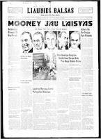 Liaudies Balsas = Peoples voice, January 10, 1939