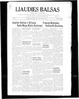 Liaudies Balsas = Peoples voice, April 1, 1960