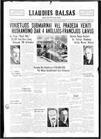Liaudies Balsas = Peoples voice, October 17, 1939