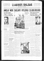 Liaudies Balsas = Peoples voice, July 25, 1939