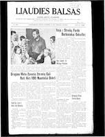 Liaudies Balsas = Peoples voice, October 22, 1954