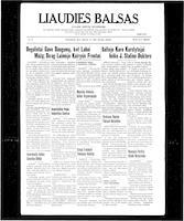 Liaudies Balsas = Peoples voice, March 17, 1967