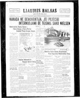 Liaudies Balsas = Peoples voice, February 28, 1941