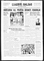 Liaudies Balsas = Peoples voice, July 14, 1939